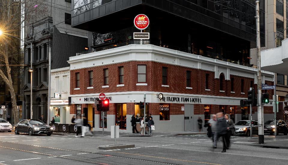 The Metropolitan Hotel in Melbourne CBD