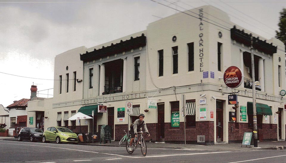 The Royal Oak Hotel in Fitzroy North