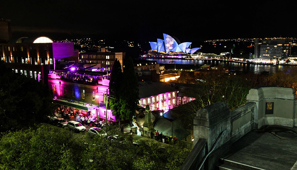 The Glenmore Hotel in The Rocks